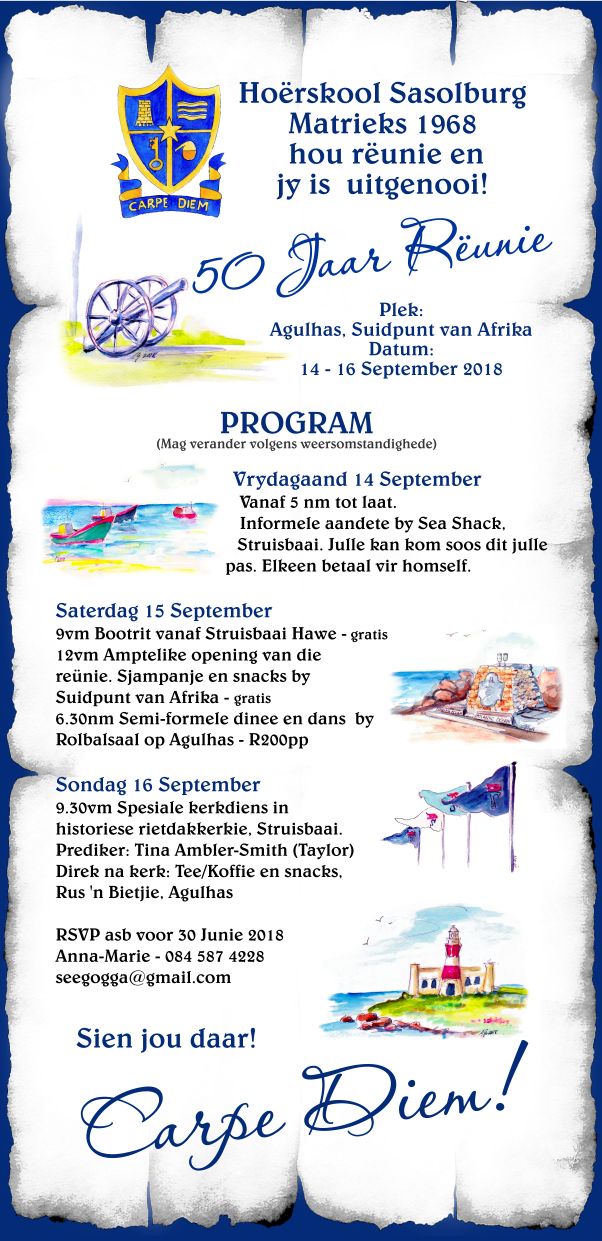 uitnodiging matrieks finaal